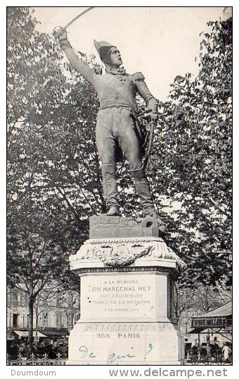 CPA PARIS - MONUMENT A LA MEMOIRE DU MARECHAL NEY - Sonstige Sehenswürdigkeiten