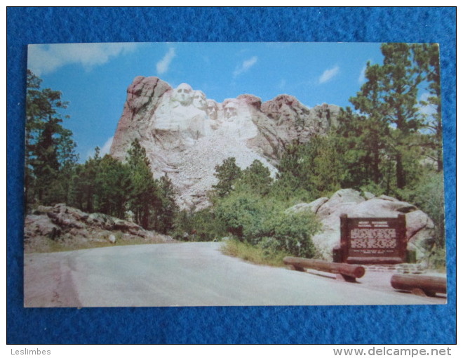 Mt. Rushmore National Memorial "Shrine Of Democracy" Black Hills, South Dakota - Mount Rushmore