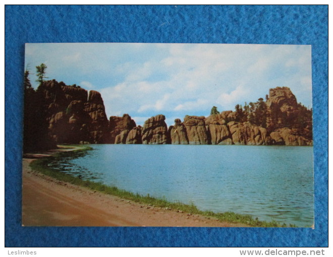 Sylvan Lake In Custer State Park, Black Hills, South Dakota - Mount Rushmore