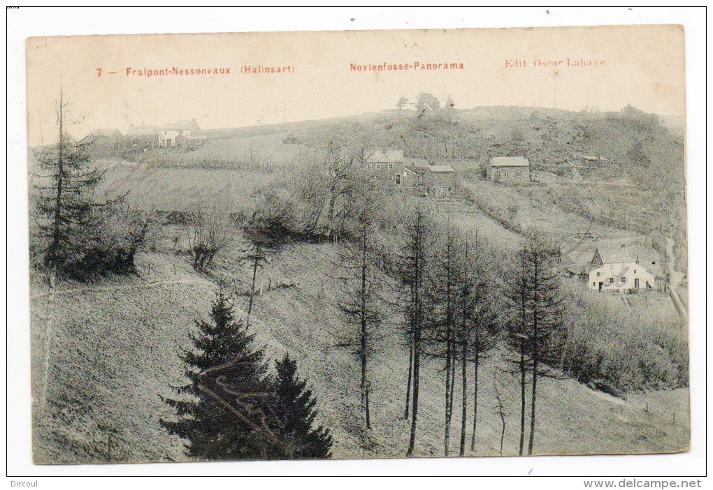 29732  -    Fraipont Nessonvaux   Halinsart     Novienfosse -Panorama - Trooz