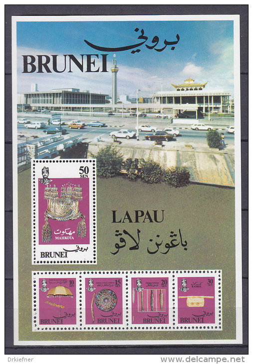 BRUNEI  Block 3 Postfrisch * - Brunei (1984-...)