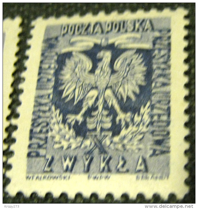 Poland 1954 Service Eagle - Mint - Officials