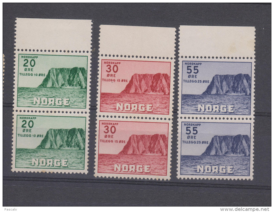 Yvert 345 / 347 ** Neuf Sans Charnière MNH En Paire - Ungebraucht