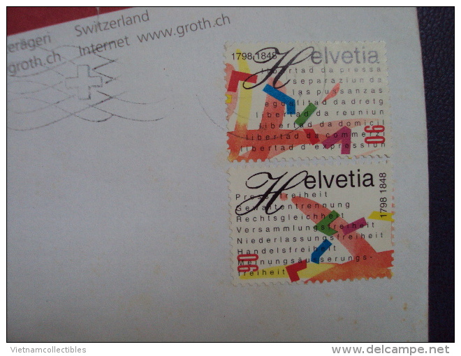 Switzerland Cover - Cartas & Documentos