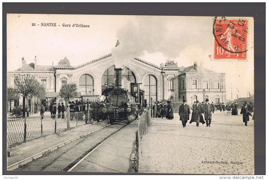 NANTES . Gare D'Orléans . - Nantes