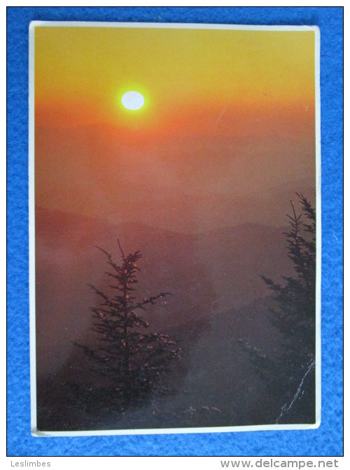 Sunset From Clingmans Dome, Great Smoky Mountains National Park. Photo By David Muench - USA National Parks