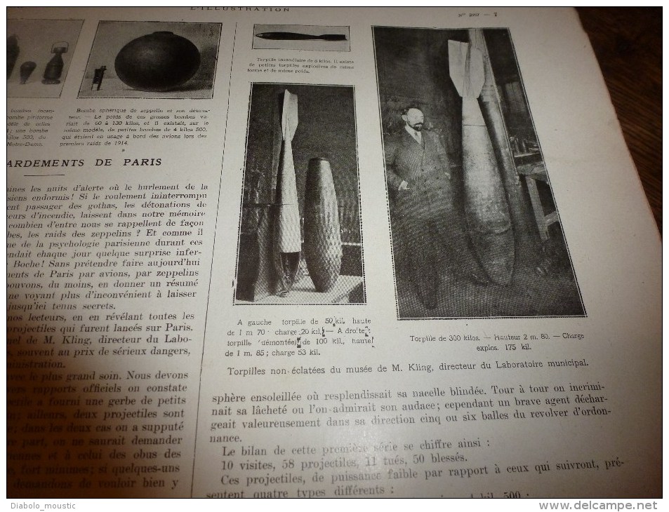 1919  US Army;Haut Koenigsbourg;Types de bombes  sur PARIS,plan;Chasseurs alpins;ISTANBUL;Sofia;Olympe;Dunkerque;Berlin