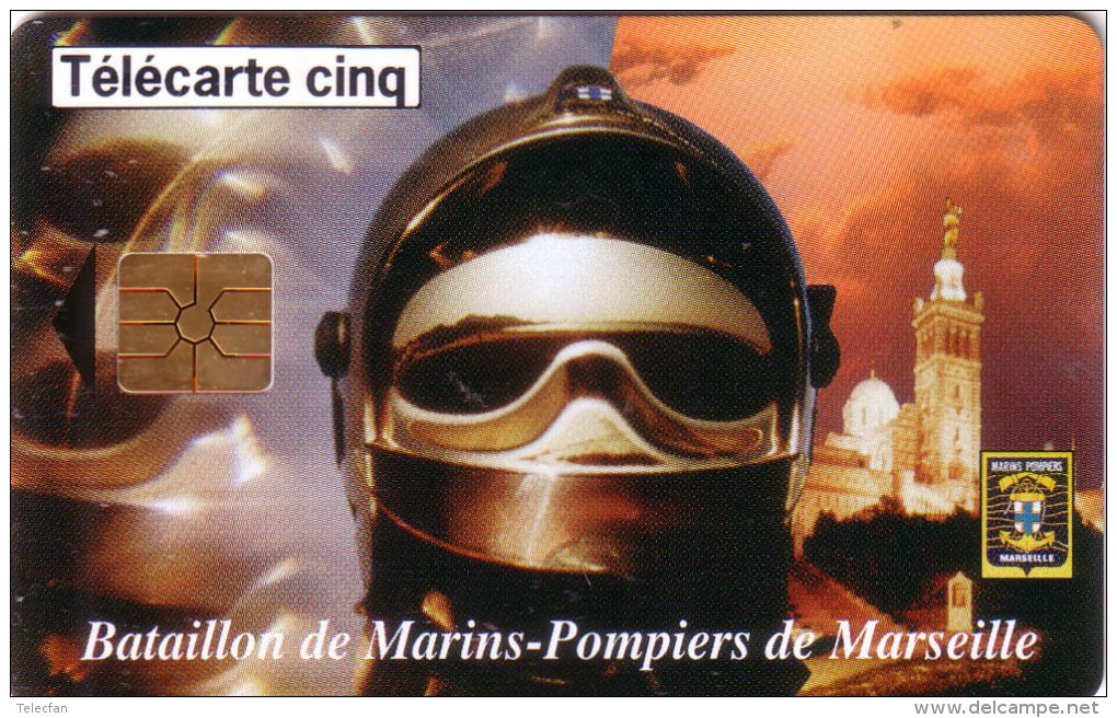 FRANCE PRIVEE 5U GN282 MARINS POMPIERS MARSEILLE NSB MINT IN BLISTER RARE - 5 Einheiten