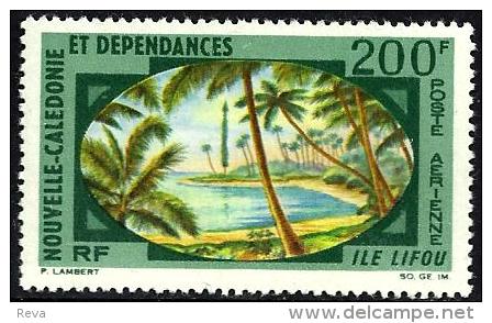 NEW CALEDONIA 200 FRANCS GREEN LANDSCAPE ILE LIFOU SET OF 1 MINTLH 1970's(?) SG438 READ DESCRIPTION !! - Neufs