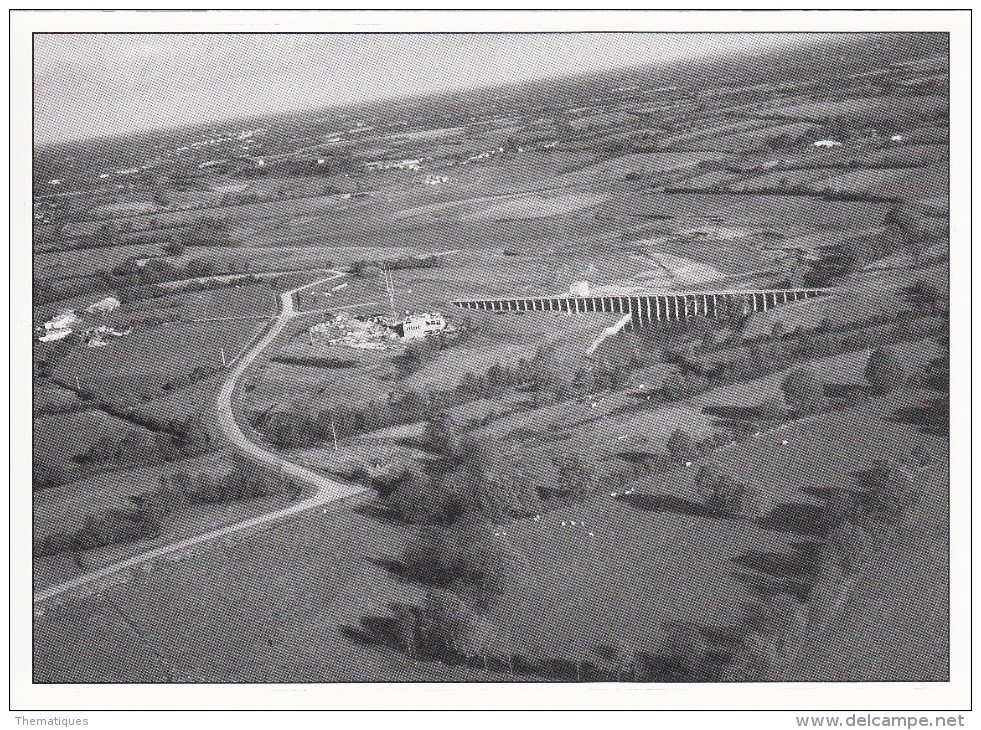 Thematiques CP GF 85 Vendée Souvenir De L'Exposition Le Barrage De Moulin Papon En Construction - La Roche Sur Yon