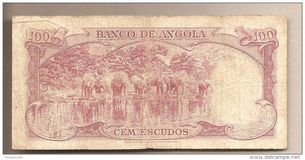 Angola - Banconota Circolata Da 500 Scudi - 1962 - Angola