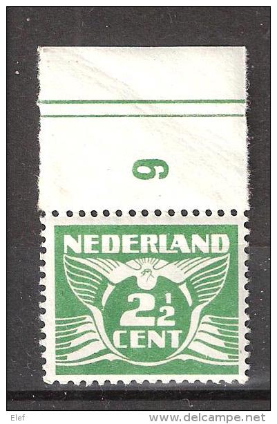 NEDERLAND / Netherlands / Pays Bas,1926,CHIFFRES, Yvert N° 169,  2 1/2 C Vert  Foncé ,neuf **/ MNH, Cote 10 Euros - Unused Stamps