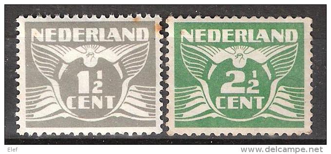 NEDERLAND / Netherlands / Pays Bas,1926,CHIFFRES, Yvert N° 165 & 169,  Neuf **/ MNH, Cote 11 Euros - Unused Stamps