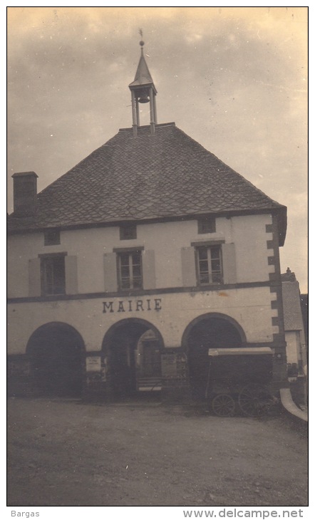 Photo Ancienne Puy De Dome La Tour D'auvergne La Mairie - Anciennes (Av. 1900)