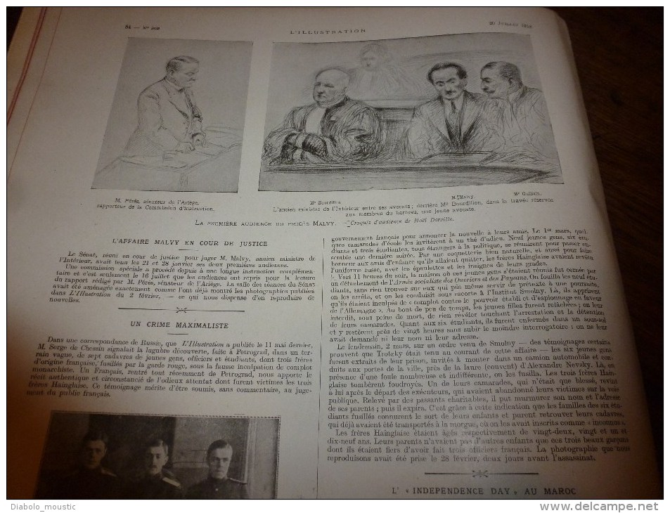 1918 Les canons d'accompagnement;Navire VATERLAND;Reine de Belgique;NOURRIR;Barcelone;Les 3 frères Hainglaise;Avion all.