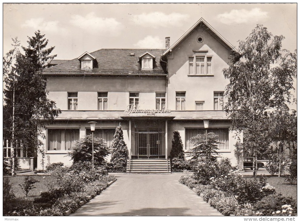 Hotel-Kaffee-Restaurant -" Palmengarten " - 1955 - Offenburg