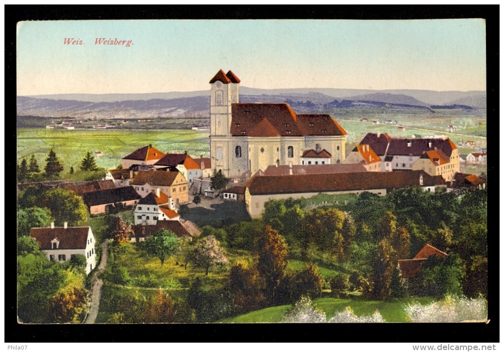 Wiez. Weizberg / Postcard Traveled - Weiz