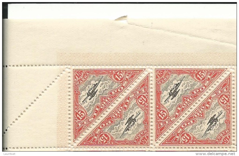 Estland Estonia 1927 Michel 50 A MNH Komplete Sheet Of 50 - Estland