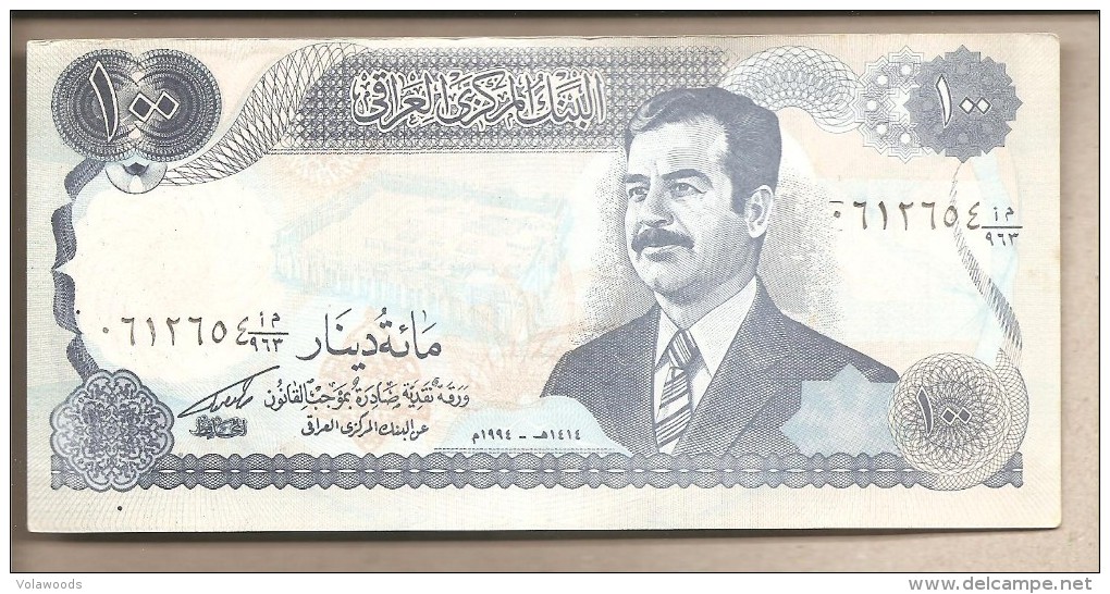 Iraq - Banconota Non Circolata Da 100 Dinari - Iraq