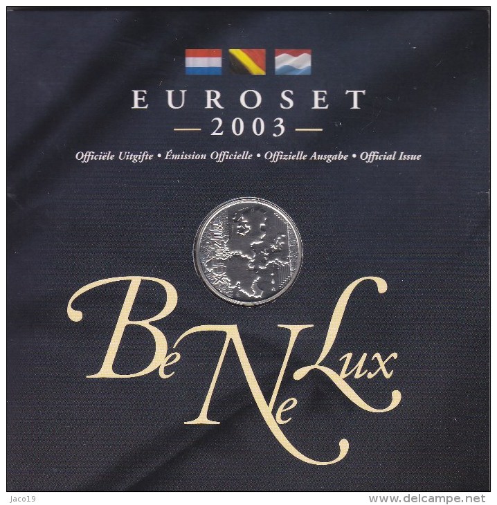 EUROSET -2003- EMISSION OFFICIELLE BENELUX - Autres & Non Classés