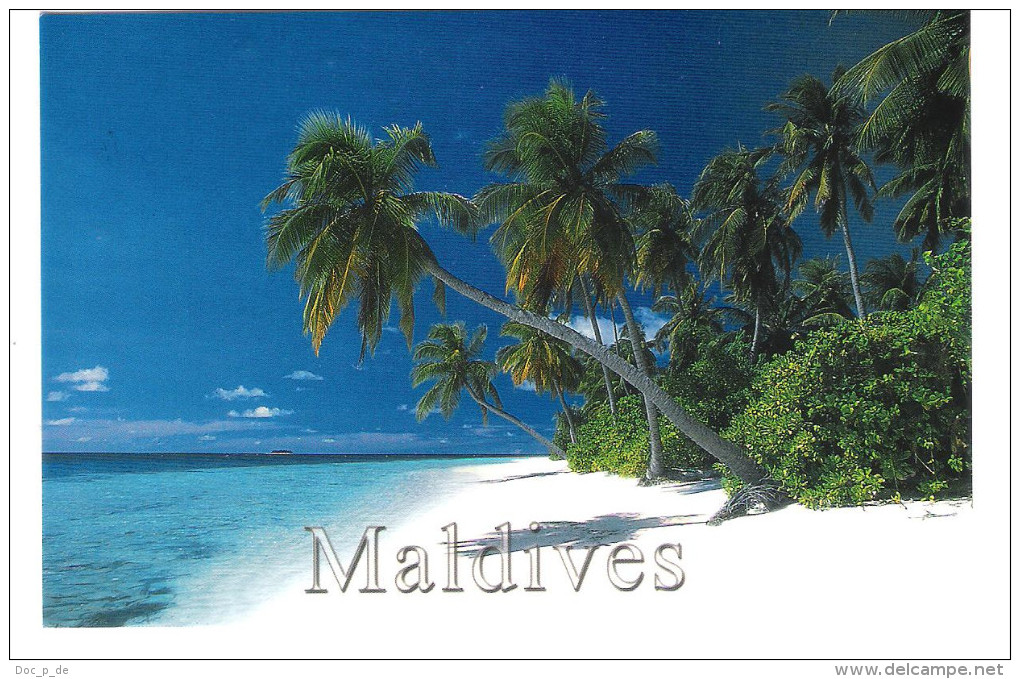 Maldiven - Maldives - Nice Seychelles Stamp - MS Vistamar Print - Maldive