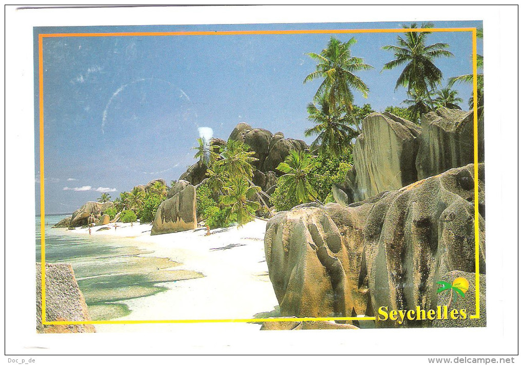 Seychellen - Seychelles - Anse Source D`Argent - La Digue - Nice Stamp - Seychellen