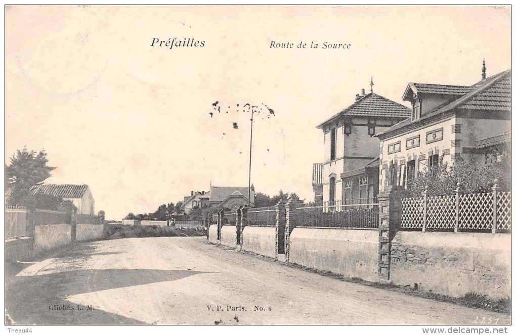 ¤¤  -   6  -    PREFAILLES   -   Route De La Source    -  ¤¤ - Préfailles