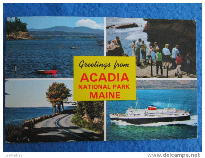 Greetings From Acadia National Park, Maine - USA National Parks