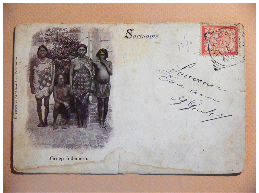 SURINAM - Groep Indianern - Suriname