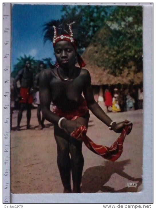 Cart -  Africa - Sierra Leone - La Danseuse Au  Mouchoir. - Sierra Leone