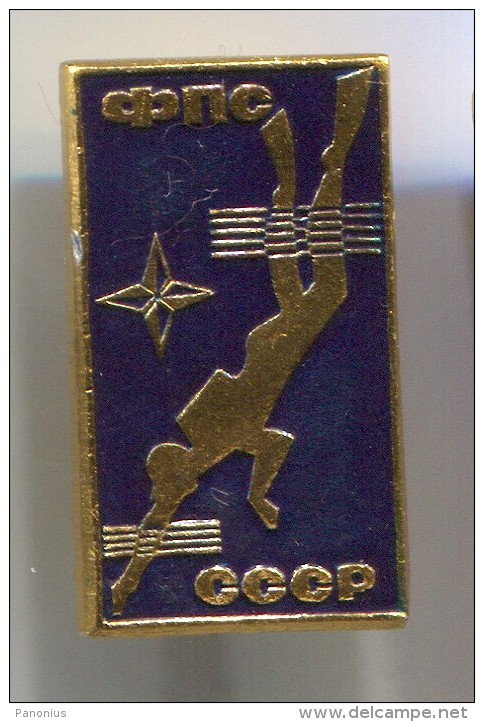 DIVING - Underwater Activities, Soviet Union / Russia, Vintage Pin, Badge - Tauchen
