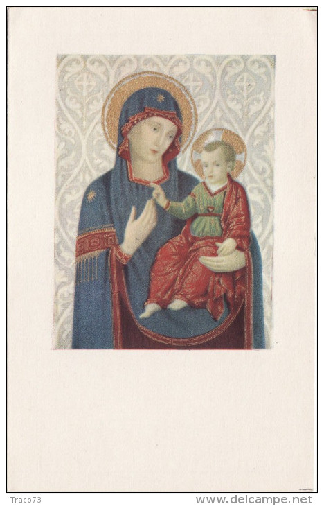 MADONNA  CON BAMBINO GESU'  /  Piccolo Calendario - Santini