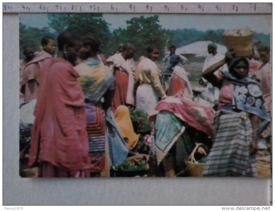 Cart -  Africa - Tanzania - Market Day In Northern Part Of Tanzania. - Tanzania