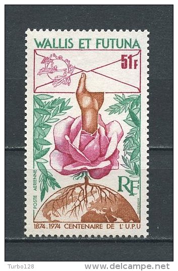 WALLIS FUTUNA 1974 PA N° 56 ** Neuf = MNH Superbe Cote 8,50 € UPU Postes Fleurs Flowers Roses Flore Flora - Unused Stamps