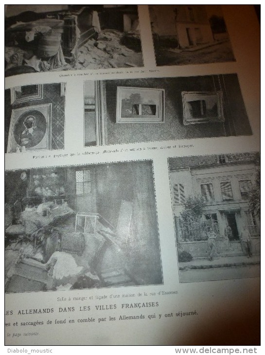 1918 Foch;Butin all;Procès Malvy;Canon all 380;JERUSALEM mosquée d'Omar braves (Lejeune,Hoquet,Gourmelon,Aumasson);GAZA