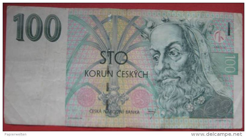 100 Kronen / Korun  1997 (WPM 18) - Czech Republic