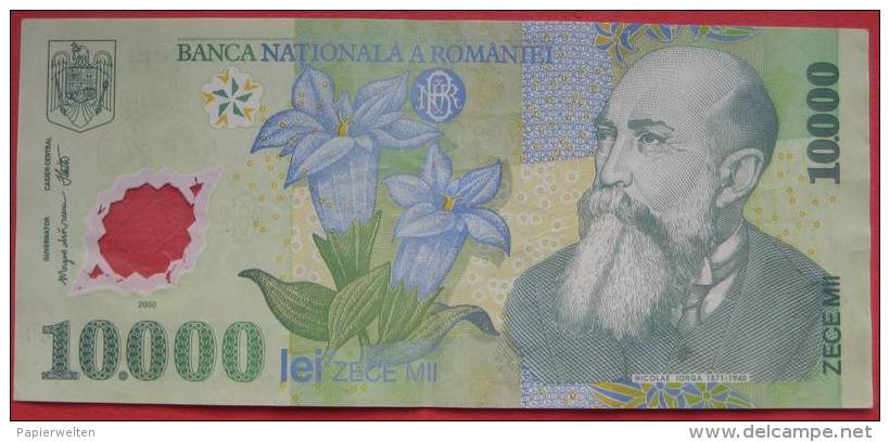 10000  Lei 2000 (WPM 112a) - Rumania