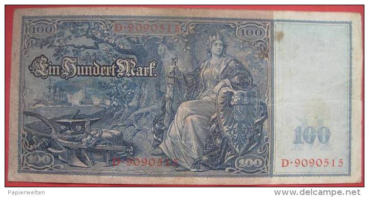 100 Mark 1910 (WPM 42) 21.4.1910 - 100 Mark