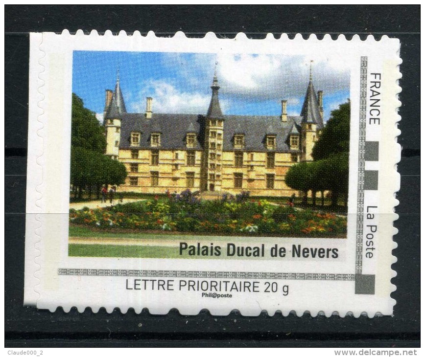 Palais Ducal De Nevers Adhésif Neuf ** . Collector " Bourgogne " 2009 - Collectors