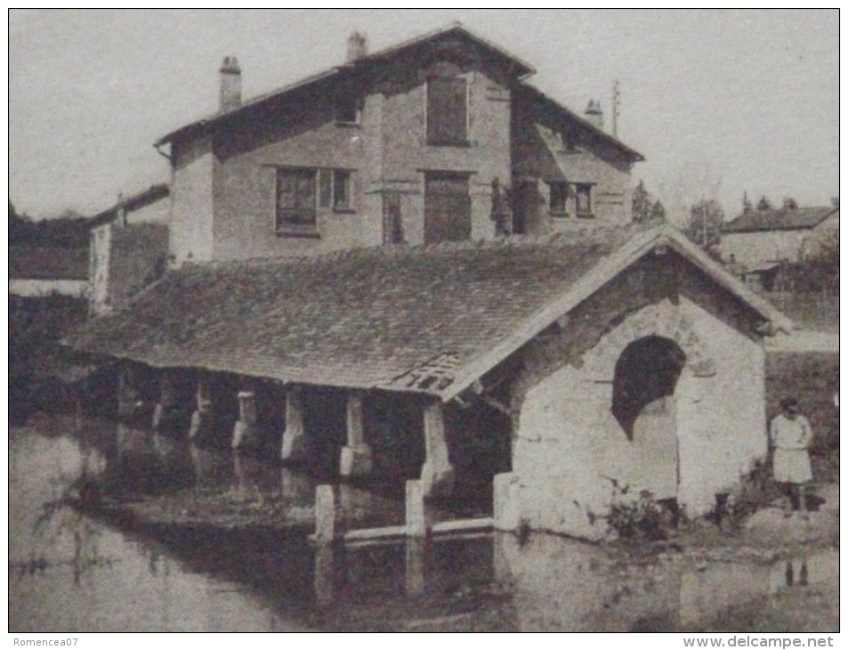 SAINT-CHERON (Essonne) - Vieux Lavoir Sur L'Orge - Animée - Voyagée En 1934 - Saint Cheron