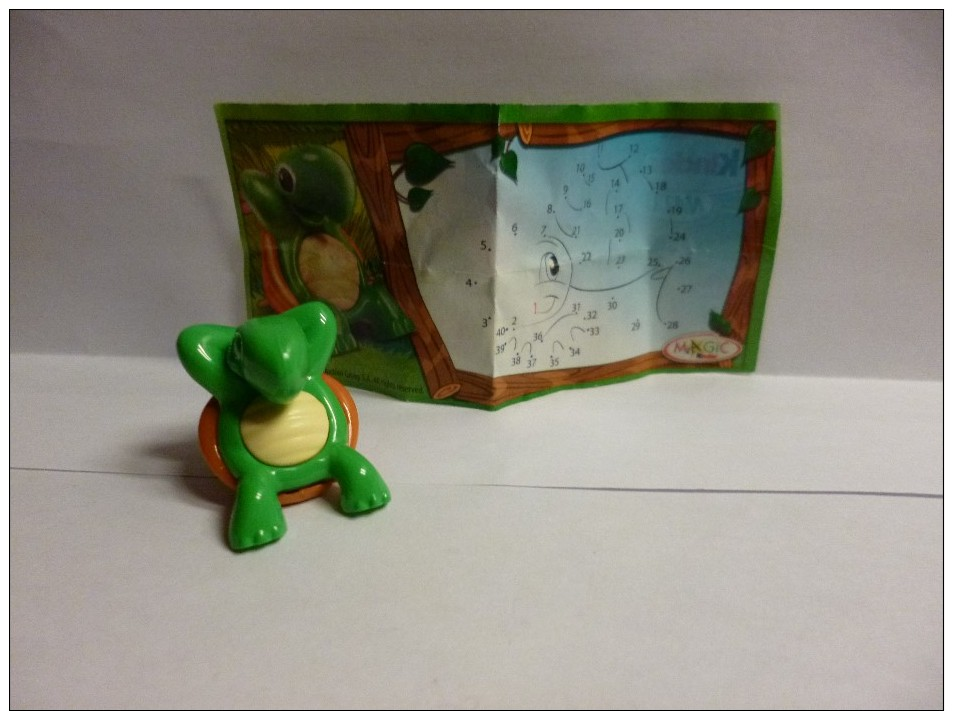 Kinder Surprise UN 020 Kinder Nature - Tortue + Bpz Court - Mountables