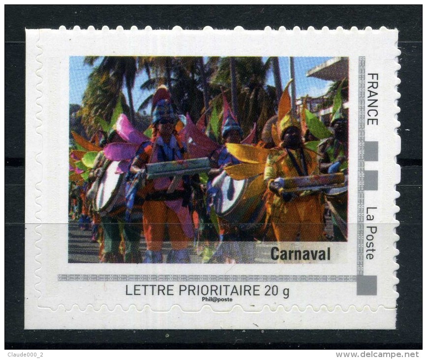 Le Carnaval Adhésif Neuf ** . Collector " LES ANTILES " 2009 - Collectors