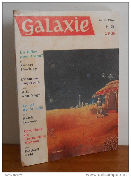 Galaxie (2ème Série) N° 36 Avril 1967 - Opta