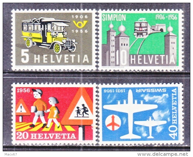 SWITZERLAND  355-8   ** - Unused Stamps