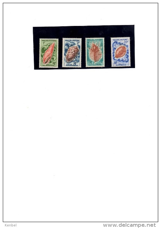 4 Timbres Neufs Wallis Et Futuna. 1962. Sans Charniére. - Nuovi