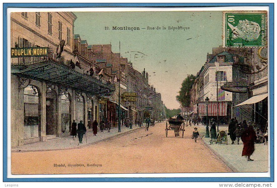 03 - Montluçon -- Rue De Kla République - Montlucon