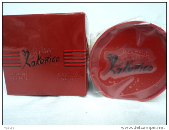 GAULTIER " KOKORICO"ENCEINTES NOMADES"( ECOUTEURS)   MENTION DE GRATUITE SUR LA BOITE   LIRE  ATTENTIVEMENT & VOIR - Miniatures Men's Fragrances (in Box)