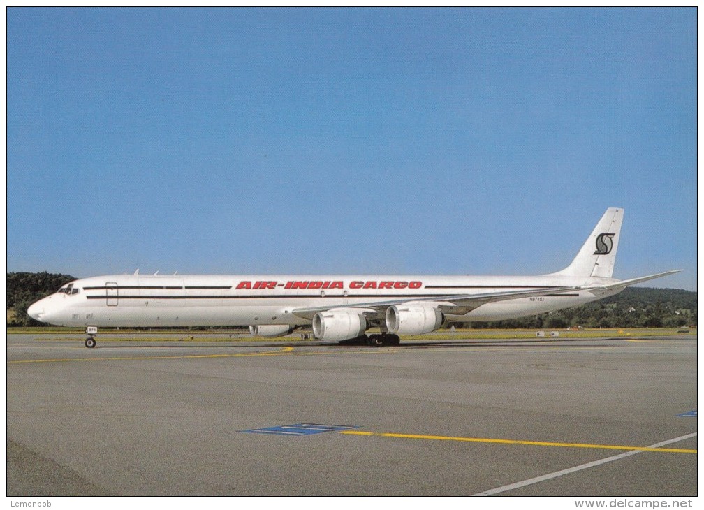 AIR INDIA CARGO, DC-8-73F, Unused Postcard [15477] - 1946-....: Moderne