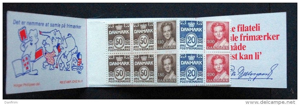 Denmark  1982 Booklets  H23  ( **) ( Lot  Ks 135 ) - Carnets