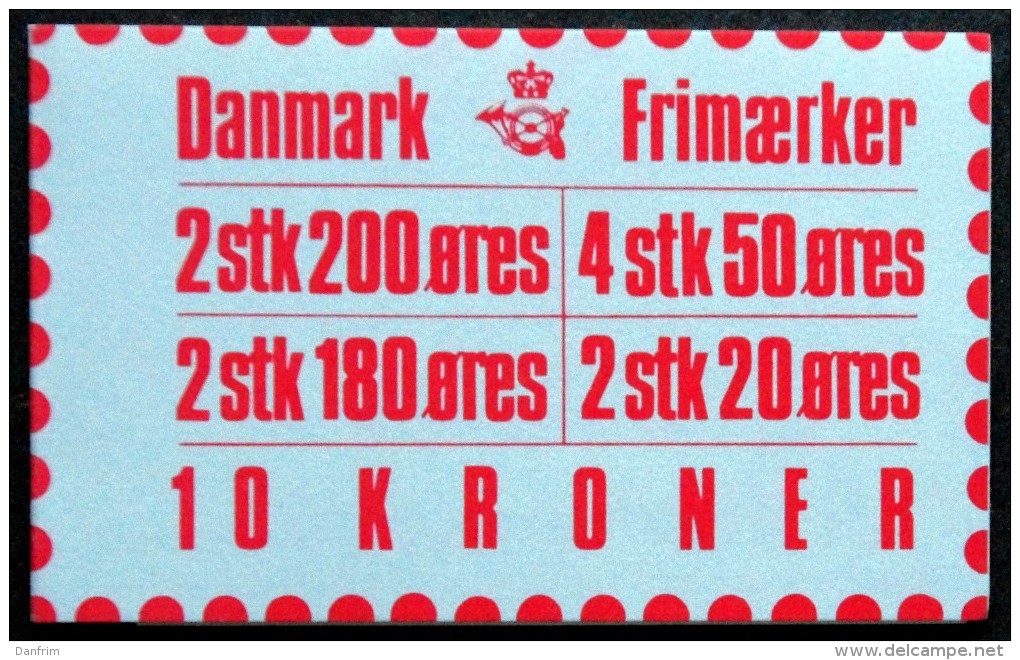 Denmark  1982 Booklets  H24  ( **) ( Lot  Ks 113 ) - Carnets